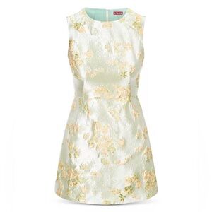 NWT Staud Metallic Garden Dress